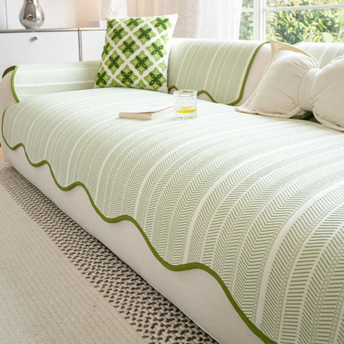 Goodinary® Herringbone Sofa Cover 1