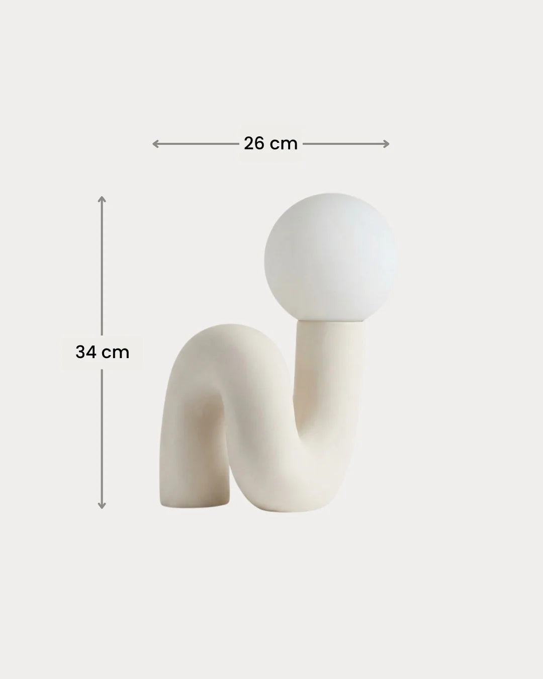 Elocci Sculptural Table Lamp