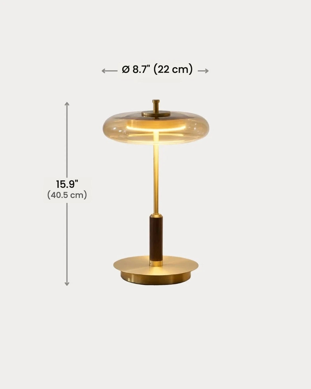 Alven table lamp dimensions in inches