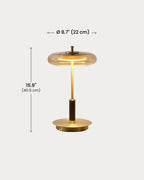 Alven table lamp dimensions in inches