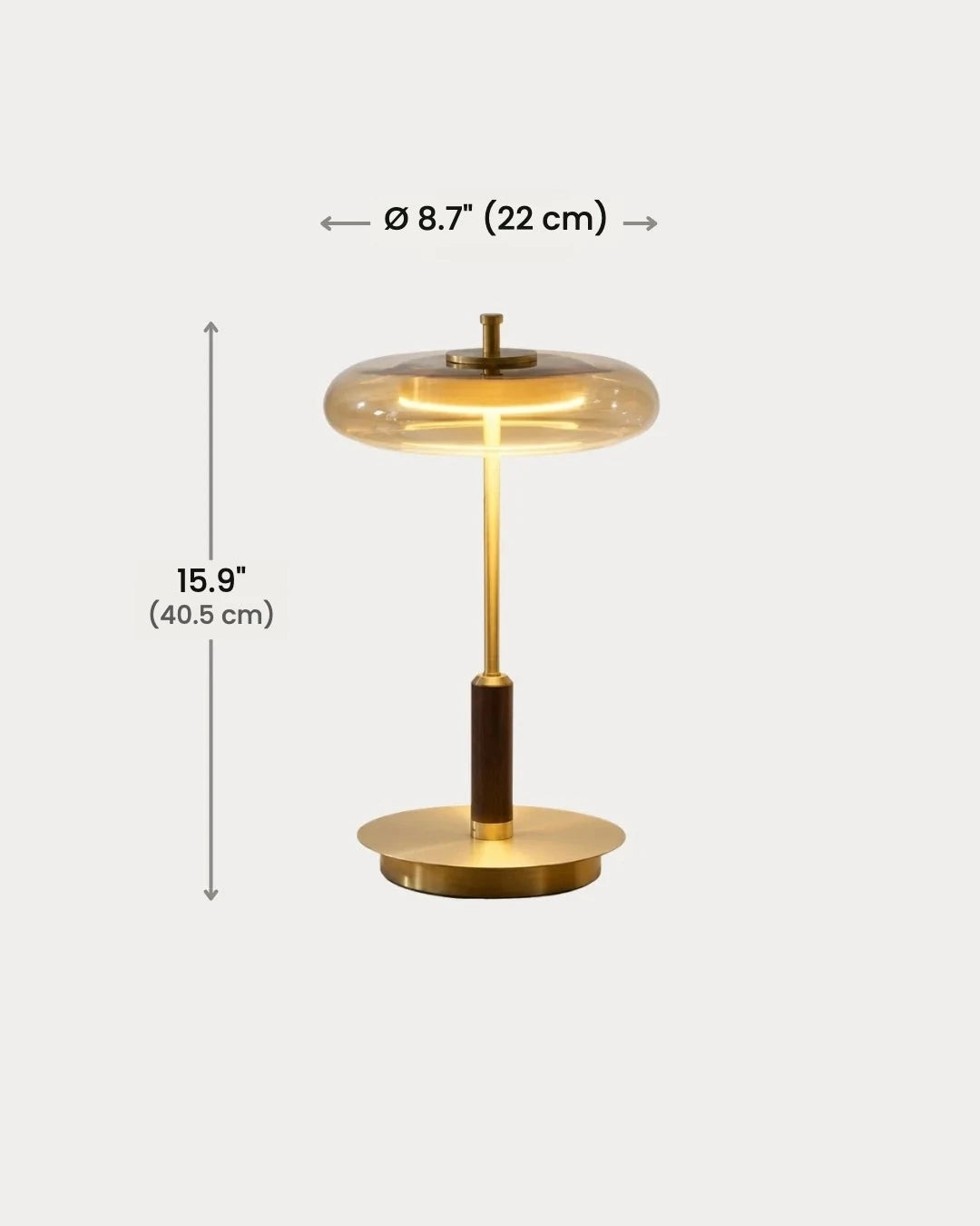 Alven table lamp dimensions in inches