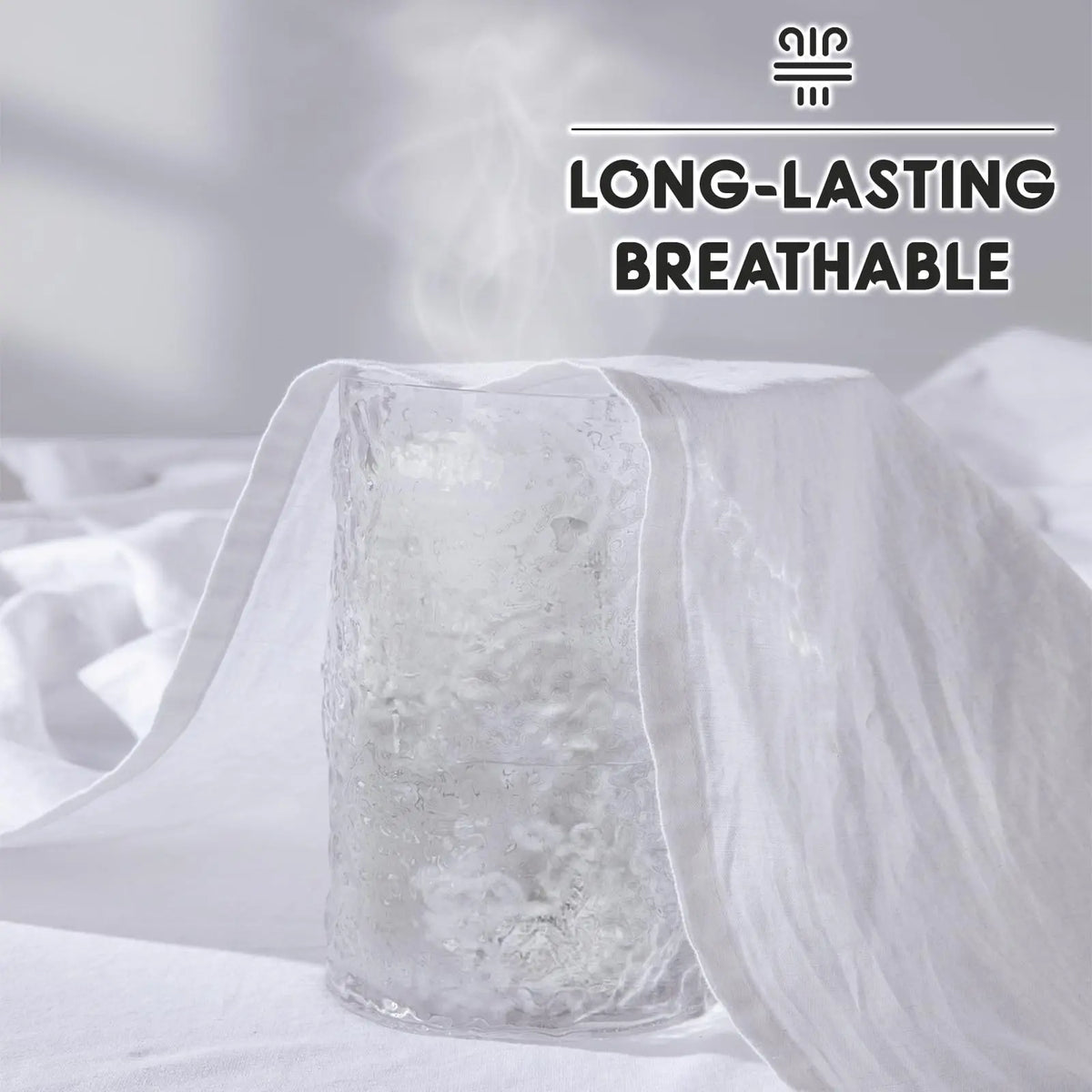 Breathable linen sheet fabric