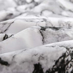 Close-up of marble print microfiber
