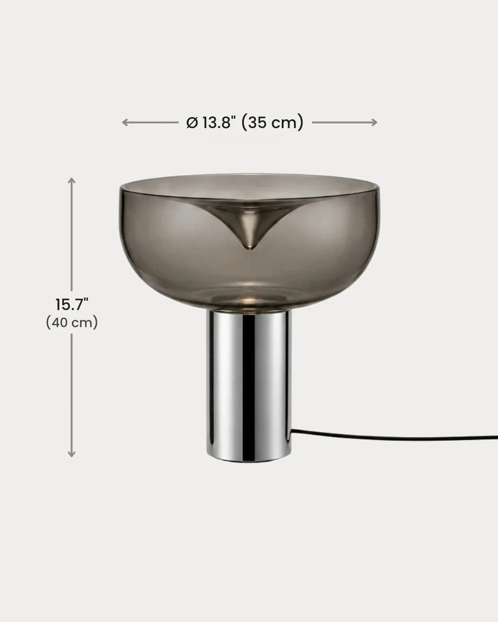 Marla table lamp dimensions in inches