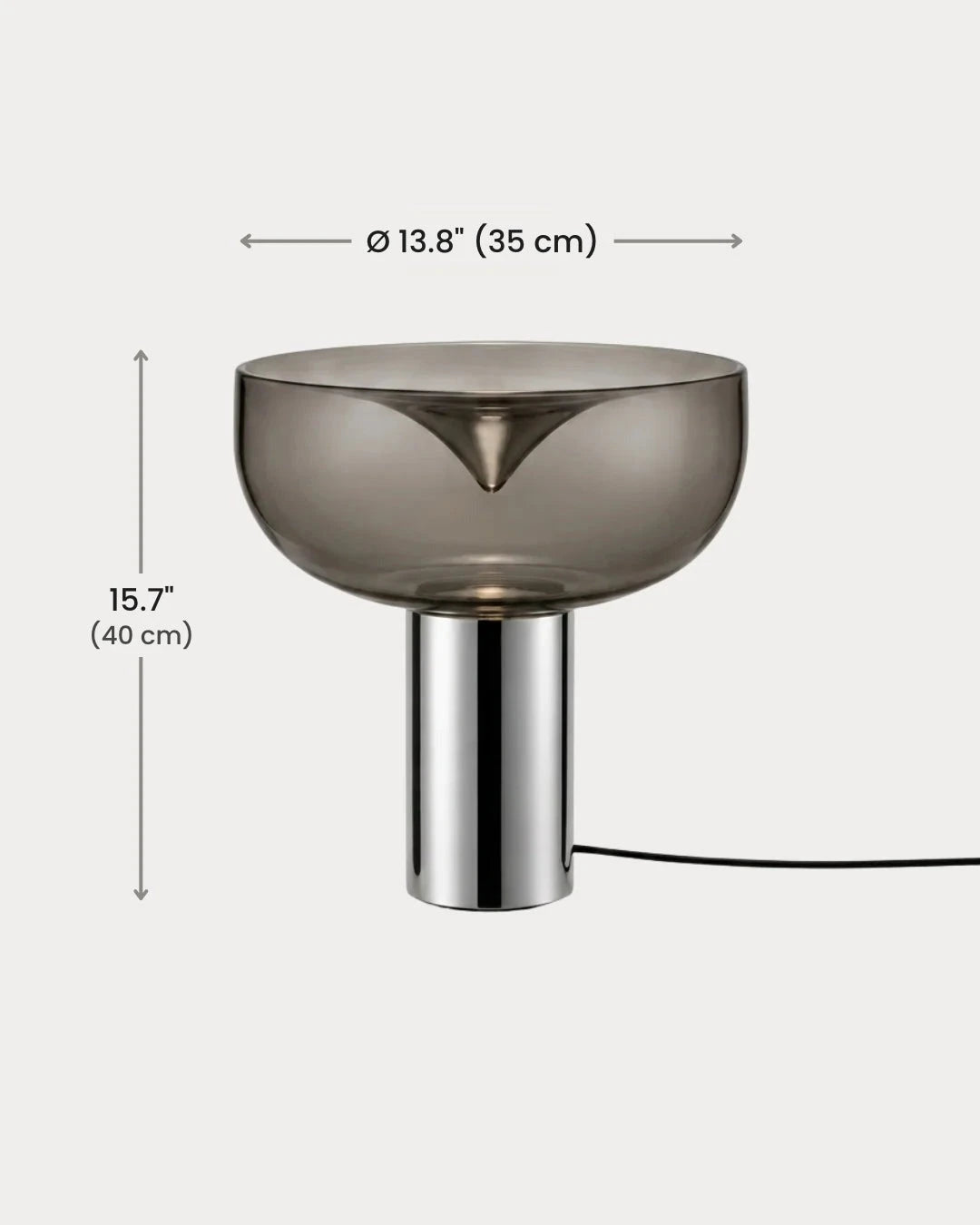 Marla table lamp dimensions in inches