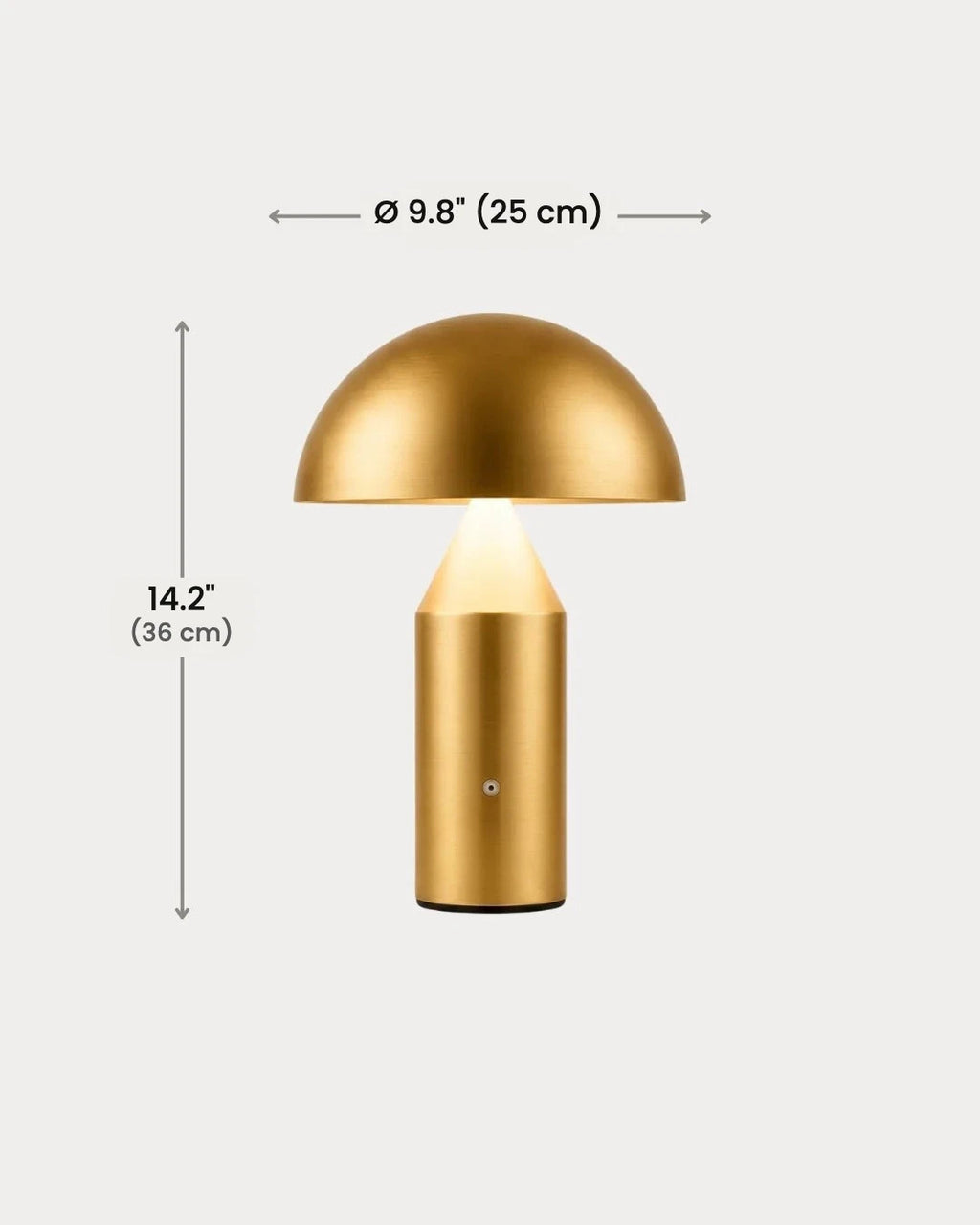 Olfen table lamp dimensions in inches