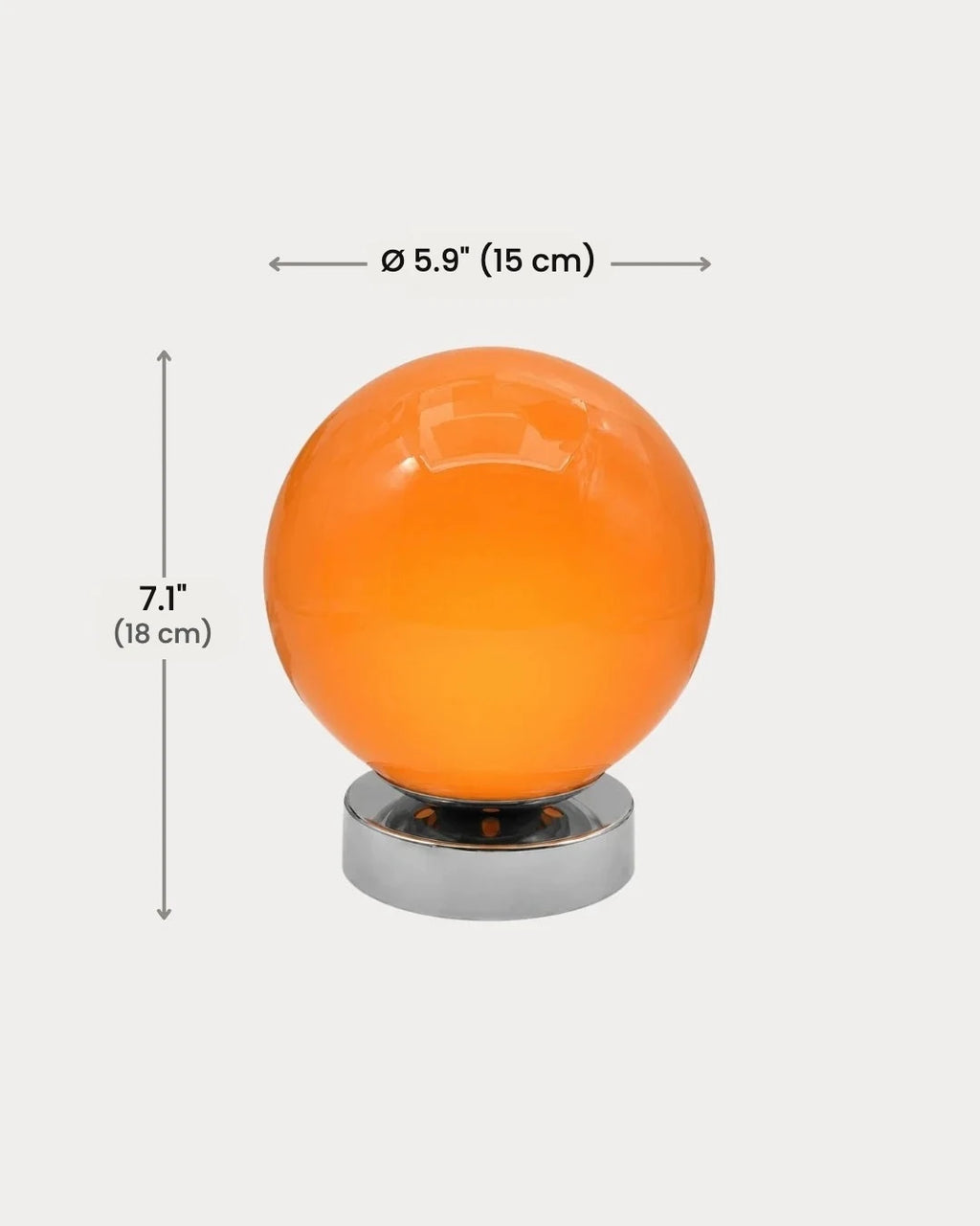 Olmo table lamp dimensions in inches