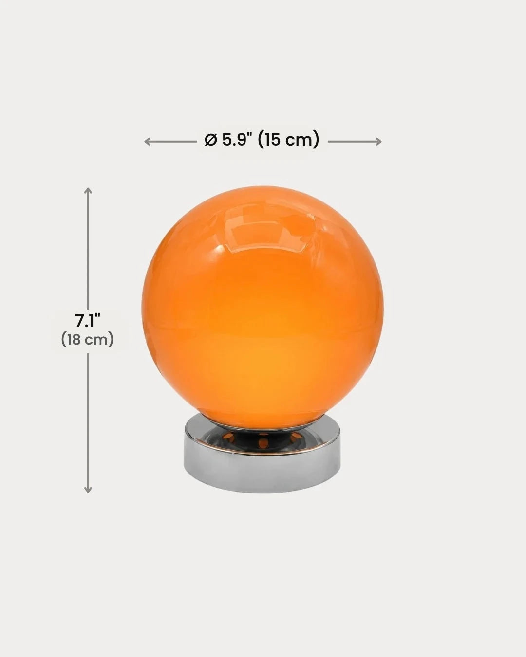 Olmo table lamp dimensions in inches