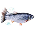 Floppy fish dog toy grass carp