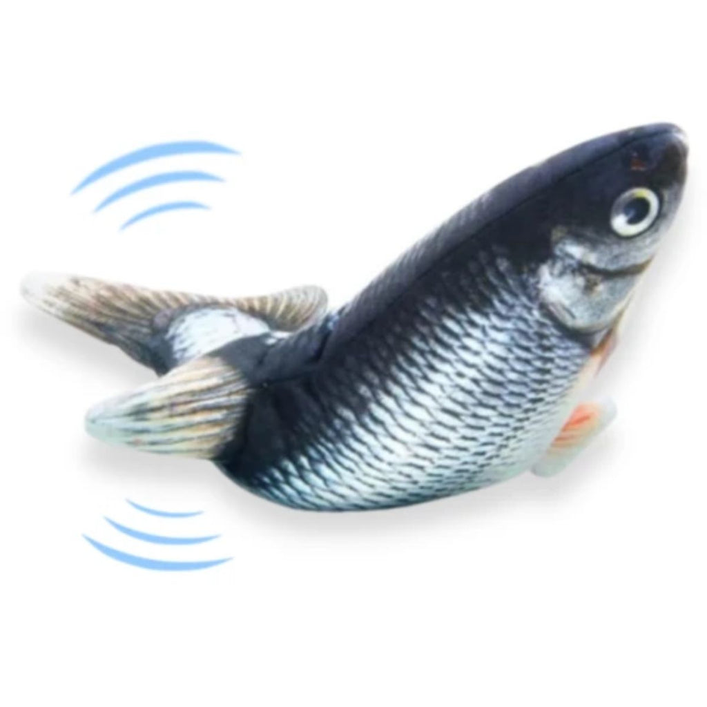Rechargeable floppy fish dog toy